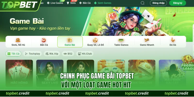 Game 4 Game bài TopBet