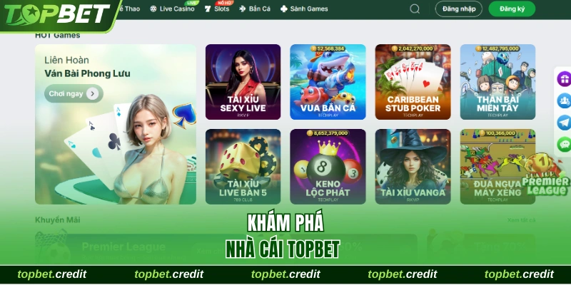 Home 10 Khám phá nhà cái TopBet