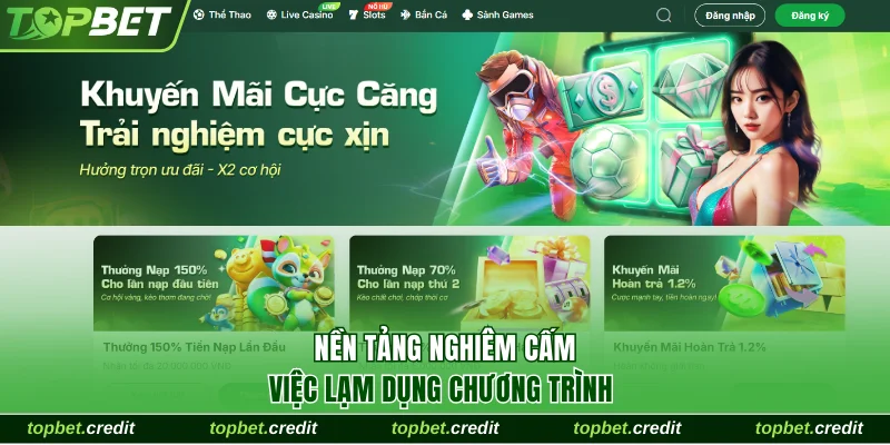 Khuyến mãi giới thiệu bạn chơi 3 Nền tảng nghiêm cấm việc lạm dụng chương trình
